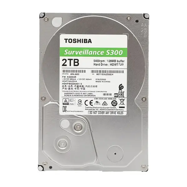 هارددیسک اینترنال توشیبا مدل S300 ظرفیت 2 ترابایت